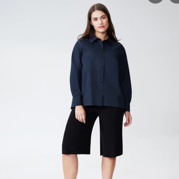 Universal Standard Tops - Universal Standard Canna Hi-Lo Shirt. Size M (18-20).